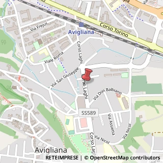 Mappa Corso Laghi,  72, 10051 Avigliana, Torino (Piemonte)