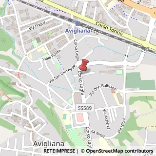 Mappa Corso Laghi,  81, 10051 Avigliana, Torino (Piemonte)