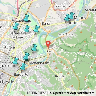 Mappa SP 590, 10132 Torino TO, Italia (2.66364)