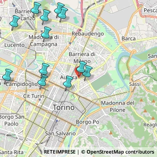 Mappa Largo Brescia, 10152 Torino TO, Italia (2.62167)