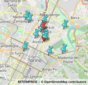 Mappa Largo Brescia, 10152 Torino TO, Italia (1.29929)