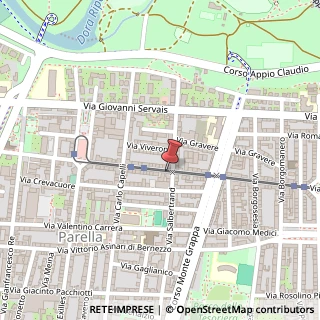 Mappa Via Nicomede Bianchi,  26, 10146 Torino, Torino (Piemonte)