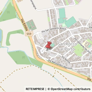 Mappa Via Roma, 15, 26865 San Rocco al Porto, Lodi (Lombardia)