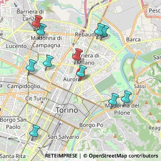 Mappa Corso Brescia, 10152 Torino TO, Italia (2.39909)