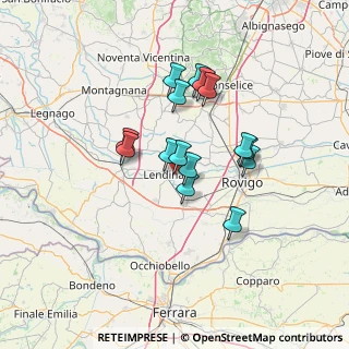 Mappa Via Aldo Moro, 45026 Lendinara RO, Italia (10.774)