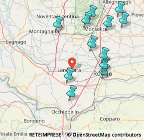 Mappa Via Aldo Moro, 45026 Lendinara RO, Italia (17.45083)