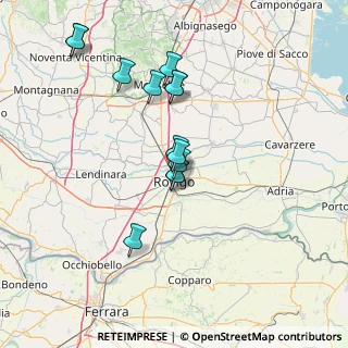 Mappa Via Donato Bramante, 45100 Rovigo RO, Italia (12.97846)