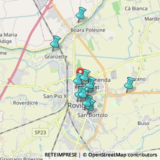 Mappa Via Donato Bramante, 45100 Rovigo RO, Italia (1.49545)