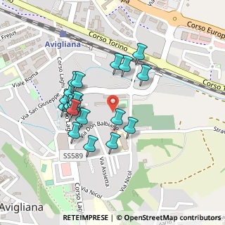Mappa Via Don L. Balbiano, 10051 Avigliana TO, Italia (0.2015)