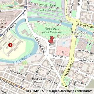 Mappa Corso Umbria, 62, 10144 Torino, Torino (Piemonte)