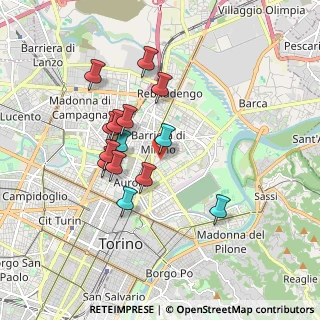 Mappa Via Muzio Clementi, 10154 Torino TO, Italia (1.59929)