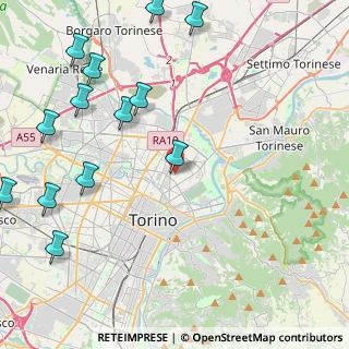 Mappa Via Muzio Clementi, 10154 Torino TO, Italia (5.78692)