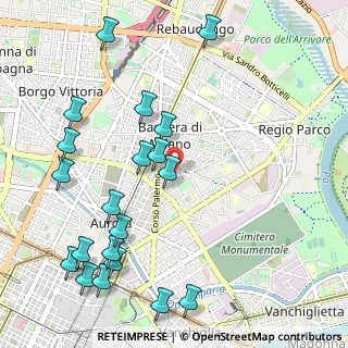Mappa Via Muzio Clementi, 10154 Torino TO, Italia (1.292)