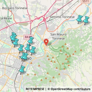 Mappa Strada Consortile del Meisino, 10132 Torino TO, Italia (5.635)