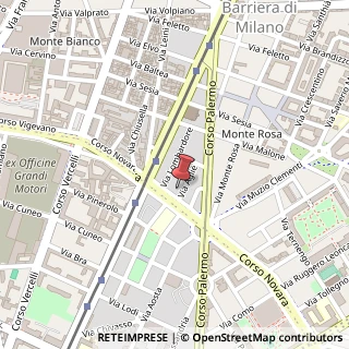 Mappa Corso Novara, 21, 10154 Torino, Torino (Piemonte)