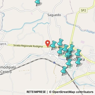 Mappa Via Polesana Per Badia, 45026 Lendinara RO, Italia (1.07692)