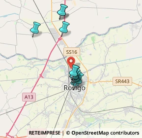 Mappa Viale Porta Adige, 45010 Rovigo RO, Italia (2.92182)