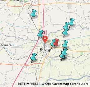 Mappa Viale Porta Adige, 45010 Rovigo RO, Italia (7.09214)