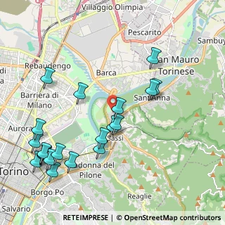 Mappa S.da del Meisino, 10132 Torino TO, Italia (2.432)