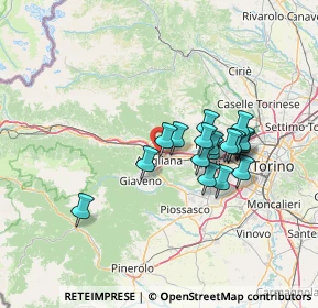 Mappa Via Gramsci, 10051 Avigliana TO, Italia (11.40778)