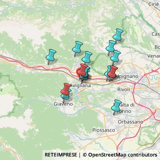 Mappa Via Gramsci, 10051 Avigliana TO, Italia (5.30313)