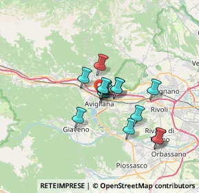 Mappa Via Gramsci, 10051 Avigliana TO, Italia (4.84857)