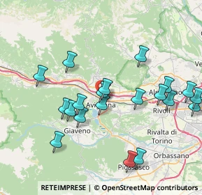 Mappa Via Gramsci, 10051 Avigliana TO, Italia (8.246)