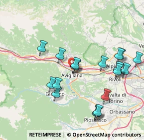 Mappa Via Matteotti, 10051 Avigliana TO, Italia (8.024)