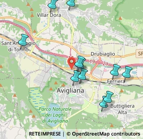 Mappa Via Giacomo Matteotti, 10051 Avigliana TO, Italia (2.07727)
