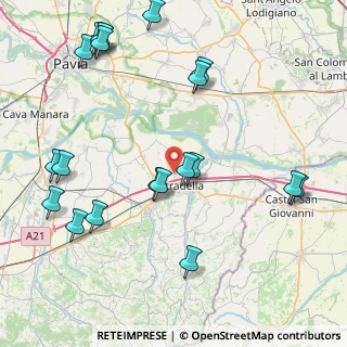 Mappa Via Benigno Zaccagnini, 27049 Stradella PV, Italia (10.258)