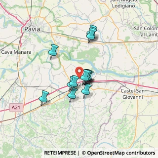 Mappa Via Benigno Zaccagnini, 27049 Stradella PV, Italia (4.87643)