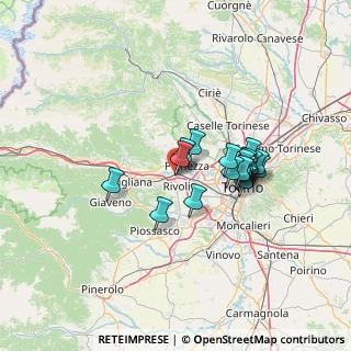 Mappa Via della Costa, 10091 Alpignano TO, Italia (10.71833)