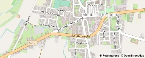 Mappa Monticelli d'Ongina