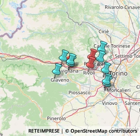 Mappa Via Collodi, 10051 Avigliana TO, Italia (10.02909)