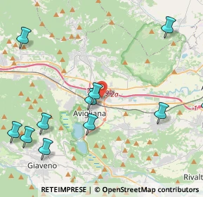 Mappa Via Collodi, 10051 Avigliana TO, Italia (5.94385)