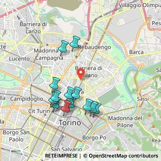 Mappa Corso Novara, 10155 Torino TO, Italia (1.85733)