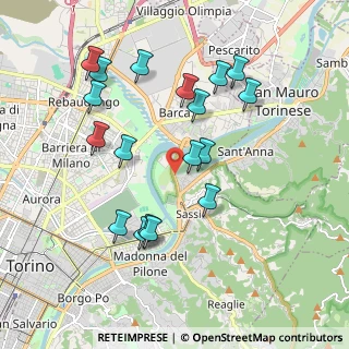 Mappa Corso Don Luigi Sturzo, 10132 Torino TO, Italia (1.94722)