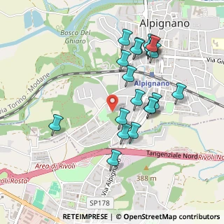 Mappa Via Rivalta, 10091 Alpignano TO, Italia (0.4695)