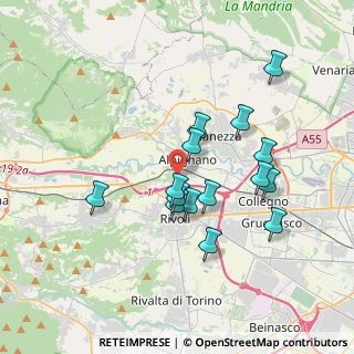 Mappa Via Rivalta, 10091 Alpignano TO, Italia (3.27933)