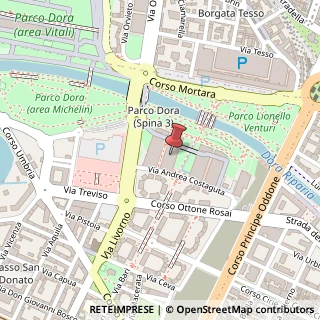 Mappa Via Livorno, 60, 10144 Torino, Torino (Piemonte)