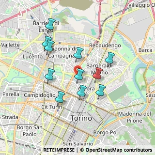 Mappa Via Antonio Cecchi, 10152 Torino TO, Italia (1.63909)
