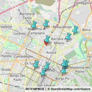 Mappa Via Antonio Cecchi, 10152 Torino TO, Italia (2.26636)