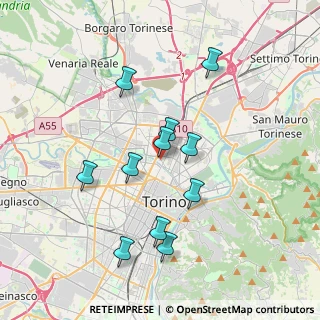 Mappa Via Antonio Cecchi, 10152 Torino TO, Italia (3.42091)