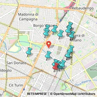 Mappa Via Antonio Cecchi, 10152 Torino TO, Italia (0.917)