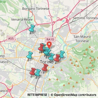 Mappa Via Pinerolo, 10152 Torino TO, Italia (3.29667)