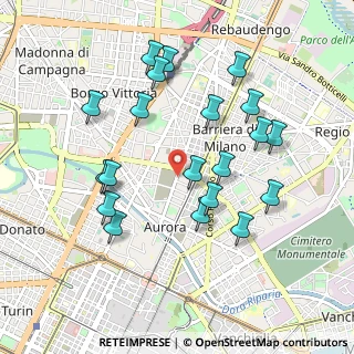 Mappa Via Pinerolo, 10152 Torino TO, Italia (0.964)