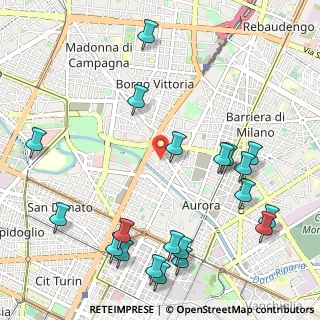 Mappa Via Giaveno, 10152 Torino TO, Italia (1.348)
