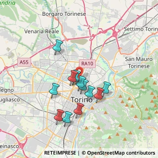 Mappa Via Giaveno, 10152 Torino TO, Italia (3.11)