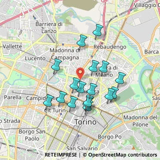 Mappa Via Giaveno, 10152 Torino TO, Italia (1.63235)