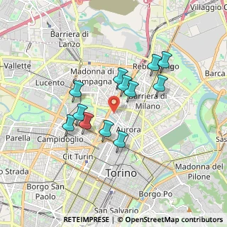 Mappa Via Giaveno, 10152 Torino TO, Italia (1.46)